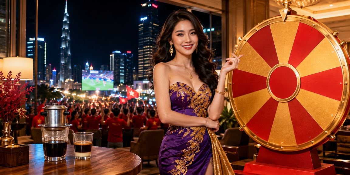 Người dùng TP.HCM tham gia lucky draw và nạp tiền chơi game mới bên ly cà phê buổi sáng