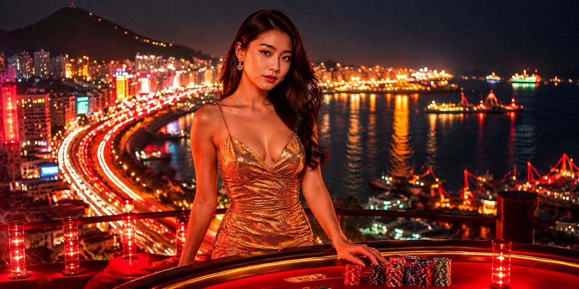 Không gian casino neon rực rỡ tại Vũng Tàu – trải nghiệm giải trí hiện đại về đêm